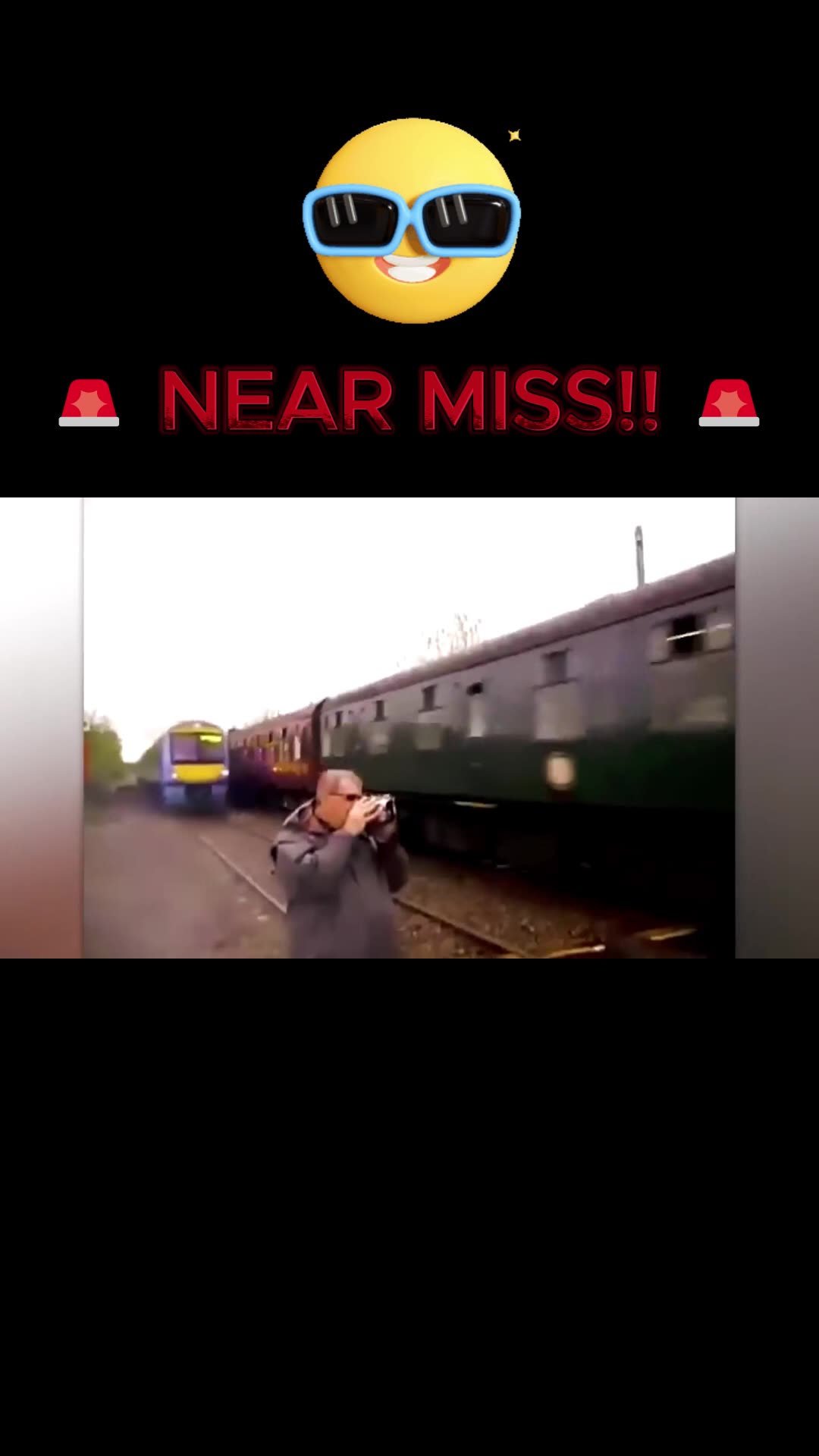 😱 SECONDS FROM DEATH! Man ALMOST HIT by SPEEDING TRAIN—CAUGHT ON CAMERA! 🚆💥