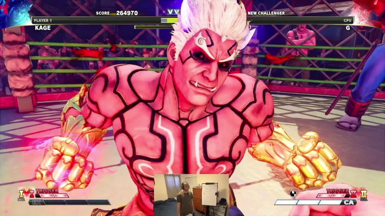 Kage (Evil Ryu) Ultra Combo