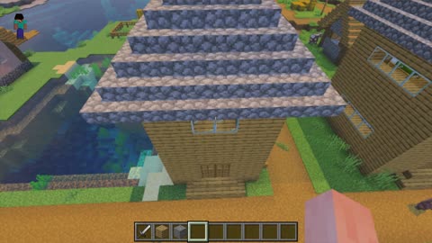 Minecraft Bedrock Edition: Creative Mode, Building Houses/Mansions, Ep 4