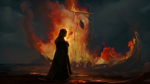 Draugablíkk — EÍN: Ættarbál (Burial at Sea) 🇸🇪