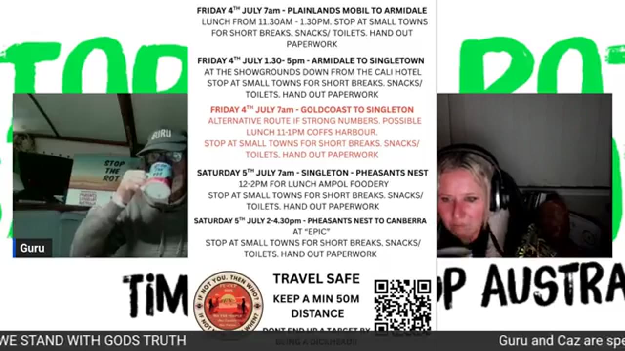 Guru and Caz Wednesday 2nd July 2025