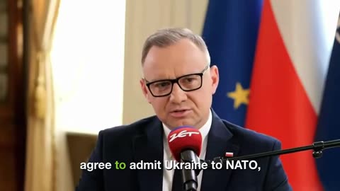 🇵🇱🤝 Ukraine Russia War | Duda: Ukraine's NATO Hopes Depend on US Approval | RCF