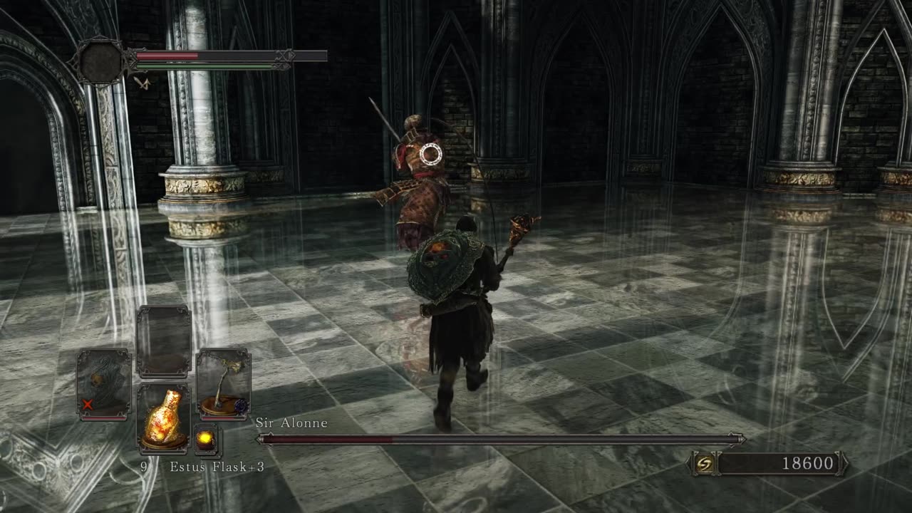 Hitless SL1 Sir Alonne (Dark Souls 2: Scholar of the First Sin)