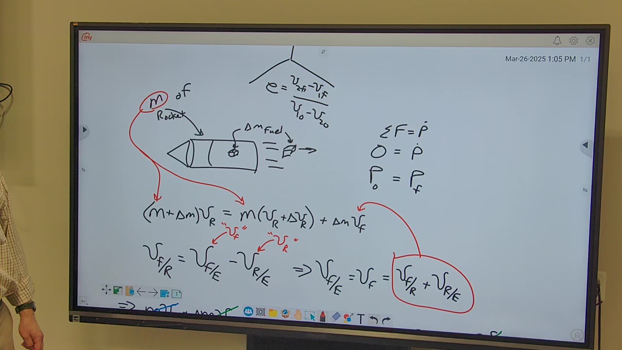 Dynamics: Restitution and Rocket Science!