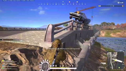 Oscar Grenades a Car - PUBG