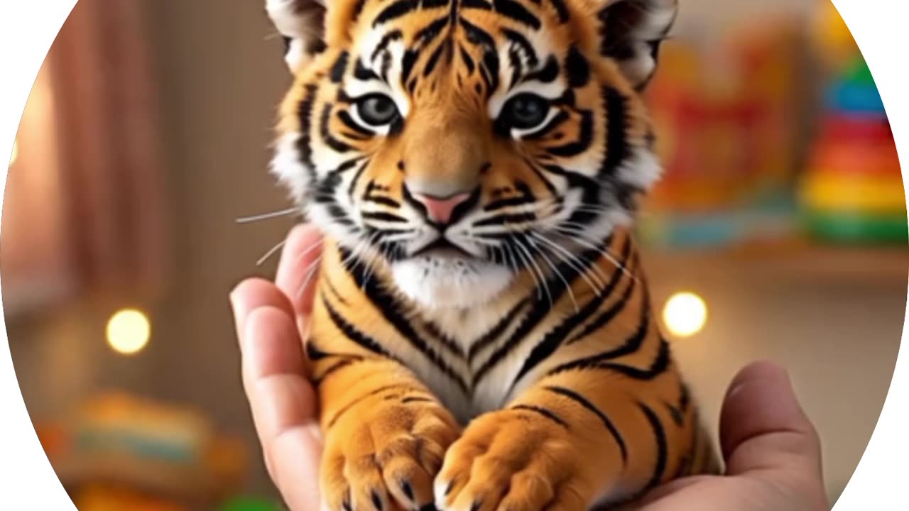 βCat vs Tiger β When Both Sat on a Human Hand π²π±π―β