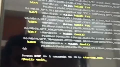 Press ESC in 1 seconds to skip startup nsh any other key to continue