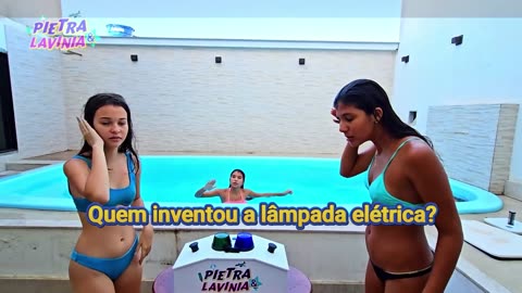 DESAFIO NA PISCINA, PASSA OU REPASSA, ERROU CAI NA PISCINA, JOGOS DE VERÃO ｜ PARTE 2