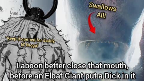 Laboon better close that mouth...