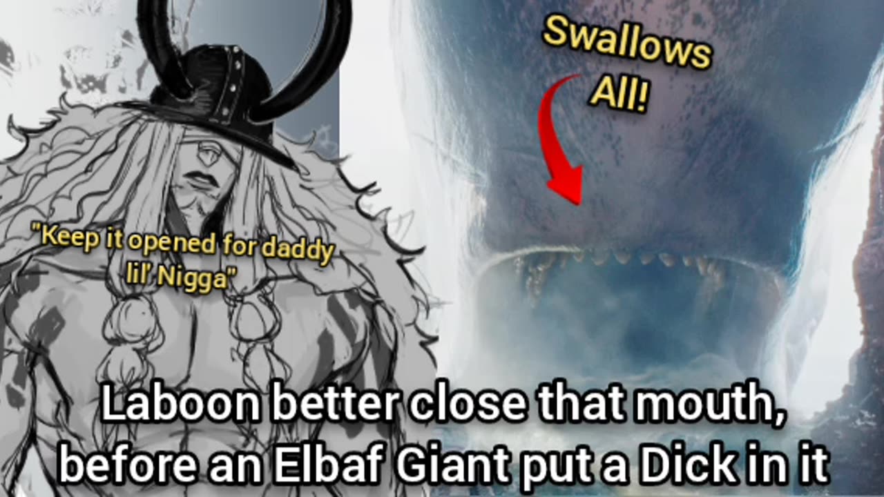 Laboon better close that mouth...