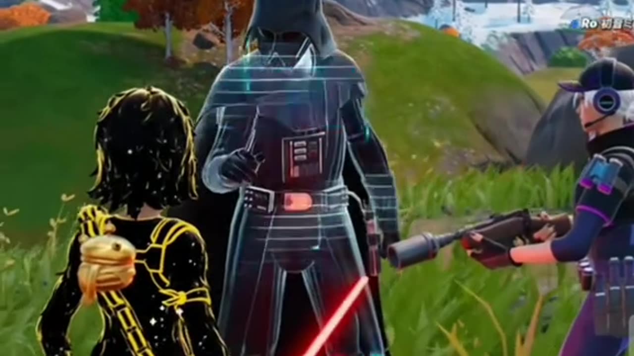 Esto se descontrolo #starwars #darthvader #fornite #librerogeek #IA