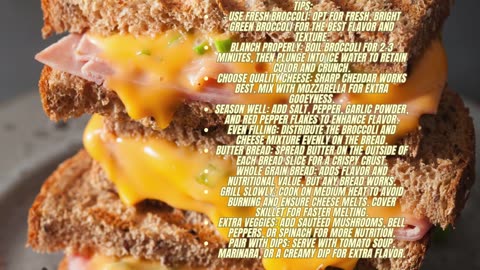 From Classic Comfort to Crispy Delight: Mac & Cheese + Broccoli Sandwich Mashup!