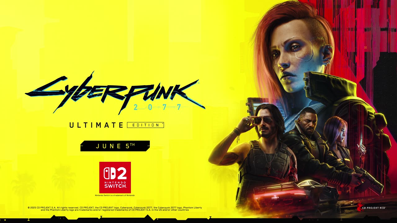 Cyberpunk 2077 Ultimate Edition — Nintendo Switch 2 Announcement Trailer