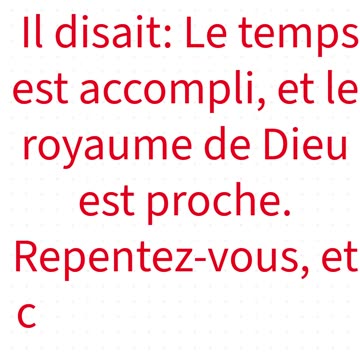 « Le temps est accompli » marc 1:15 #shorts #youtube #ytshorts #jesus #views #shortvideo #youtuber