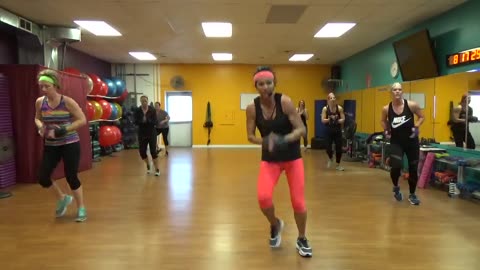 45 Min Cardio Kickboxing Workout