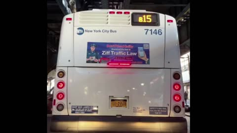 Stopping Behind Various NYC City Buses