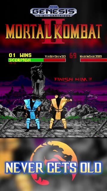 🐉🤬NEVER GETS OLD || MORTAL KOMBAT II 🍕🎮 #Gameplay #MortalKombat #RetroGaming #Gamer #PS5