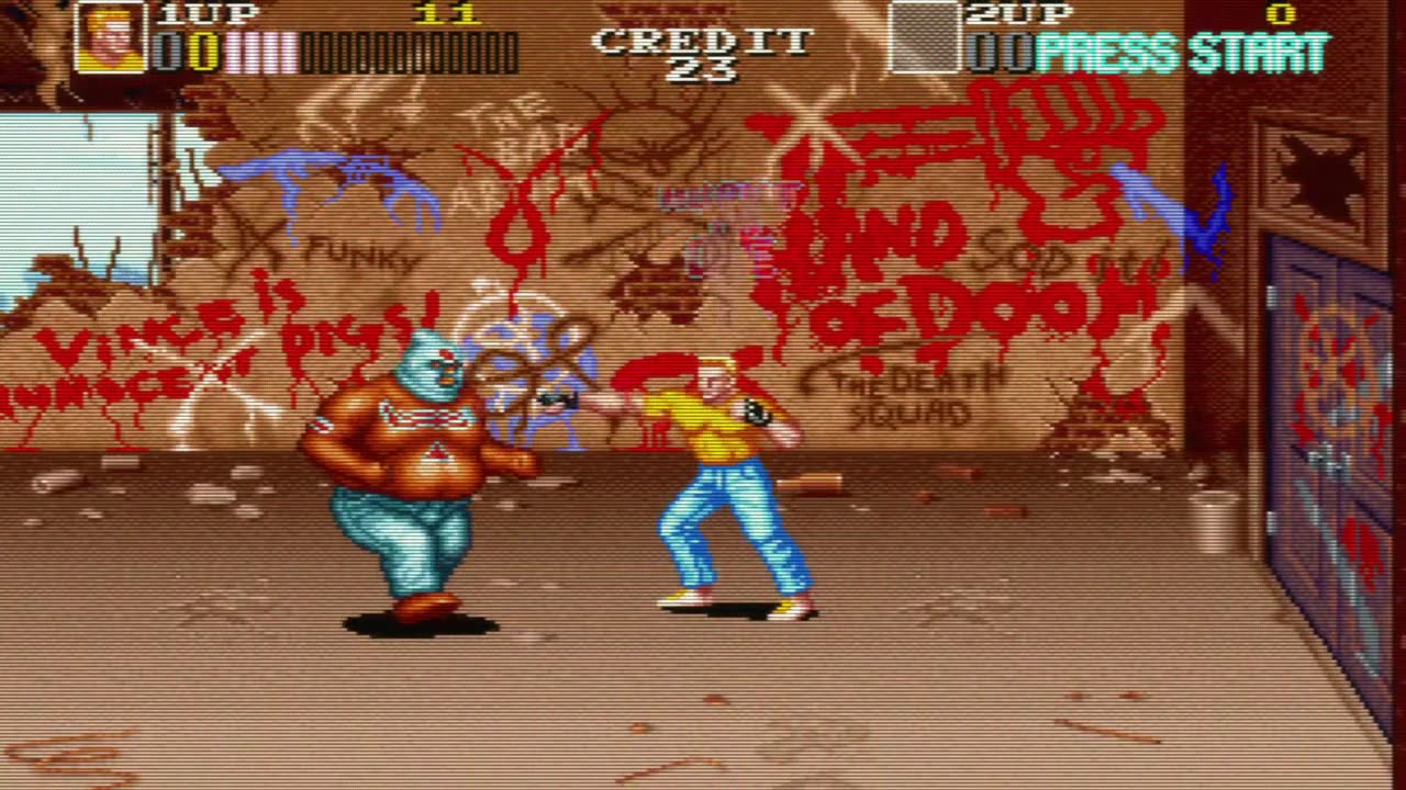 MAME ARCADE EMULATOR VENDETTA ON ASUS G750JS LAPTOP GAMEPLAY 3 SAVE YOUR GIRL 👱‍♀️FROM THE GANGS 🔪