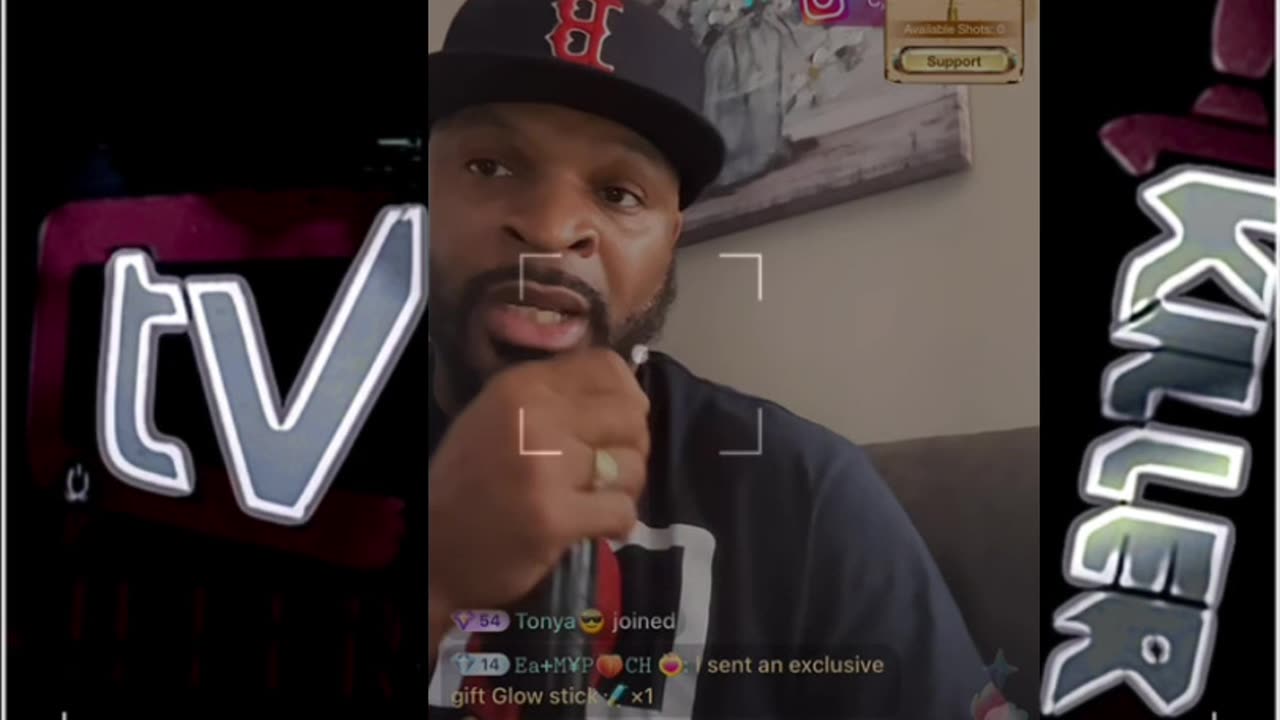 TOMIKAY PK KEVIN JONES WHILE HES PLAYING A VIDEO OF HER DRAGGING PASTOR P KIDS