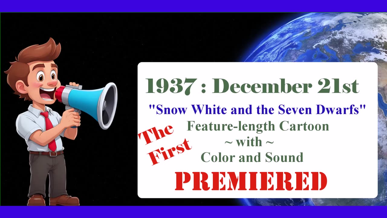 Today in History: What would YOU animate?