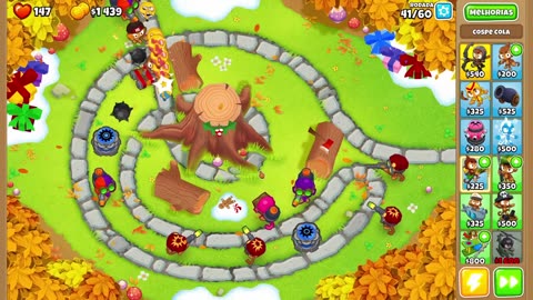 Bloons TD 6 Tree Hole Medium Round 41