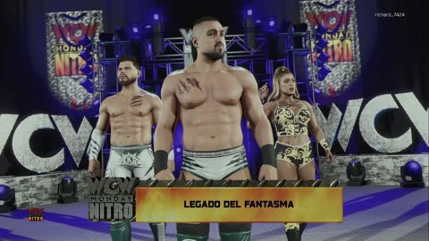 wwe 2k25 195 universe Channing Stacks Lorenzo and Tony D Angelo VS Angel and Berto