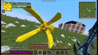 Minecraft Rulecraft ep 310 The fire serpent sent by manwe to kill sauron