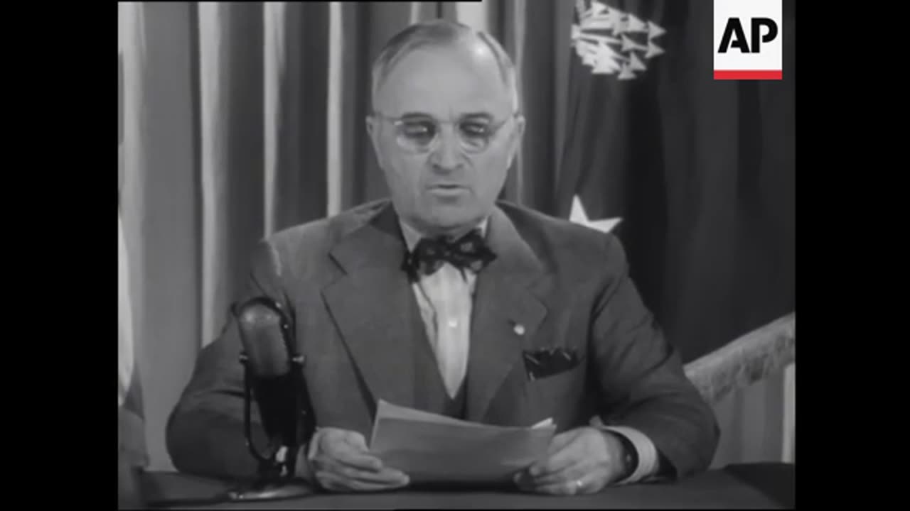 Truman Warns Japanese - 1945