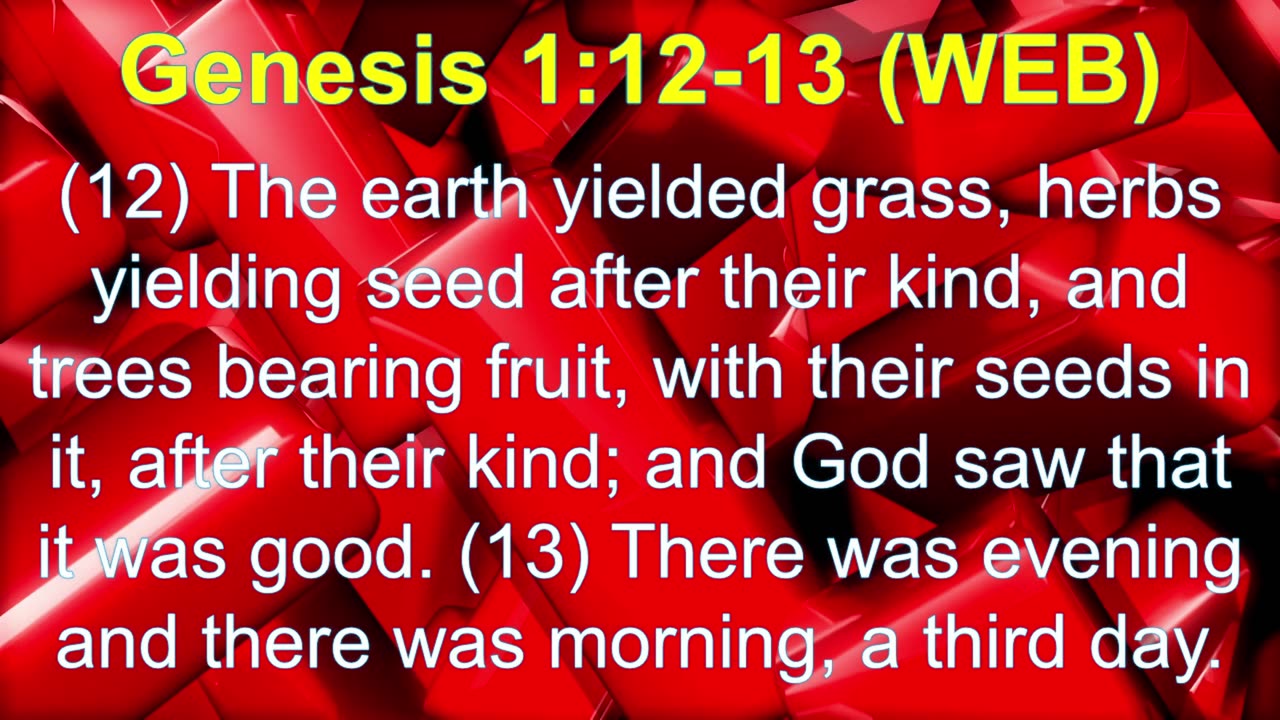 Genesis 1 WEB