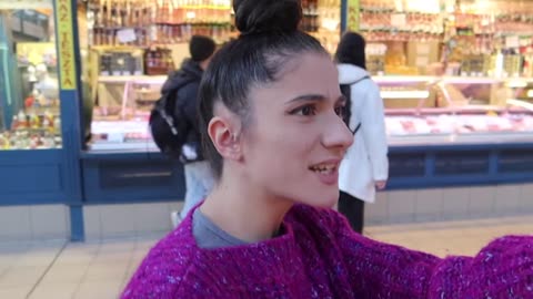 We Visited the Central Market Hall in Budapest barefoot (Loser Ana Deleted YouTube Video)