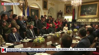 🇺🇸|🇺🇦 President Trump and Ukraine's Zelensky Meet Following Putin Call at the White House [LIVE]