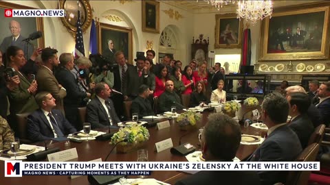 🇺🇸|🇺🇦 President Trump and Ukraine's Zelensky Meet Following Putin Call at the White House [LIVE]