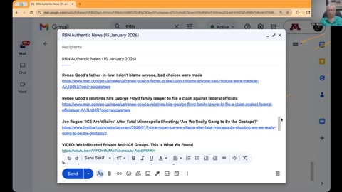 RBN Authentic News (15 January 2026)