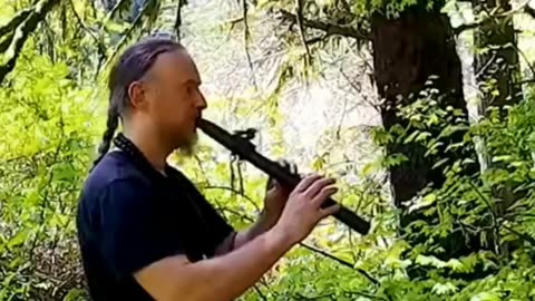 Native American Flute in Nature 🕉 Washington State with Paul White Gold Eagle #flute