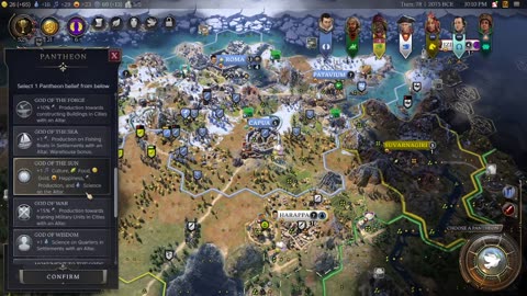 Fresh Start, Random Leader, Max Difficulty - Civilization 7!