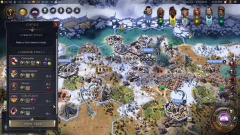 Fresh Start, Random Leader, Max Difficulty - Civilization 7!