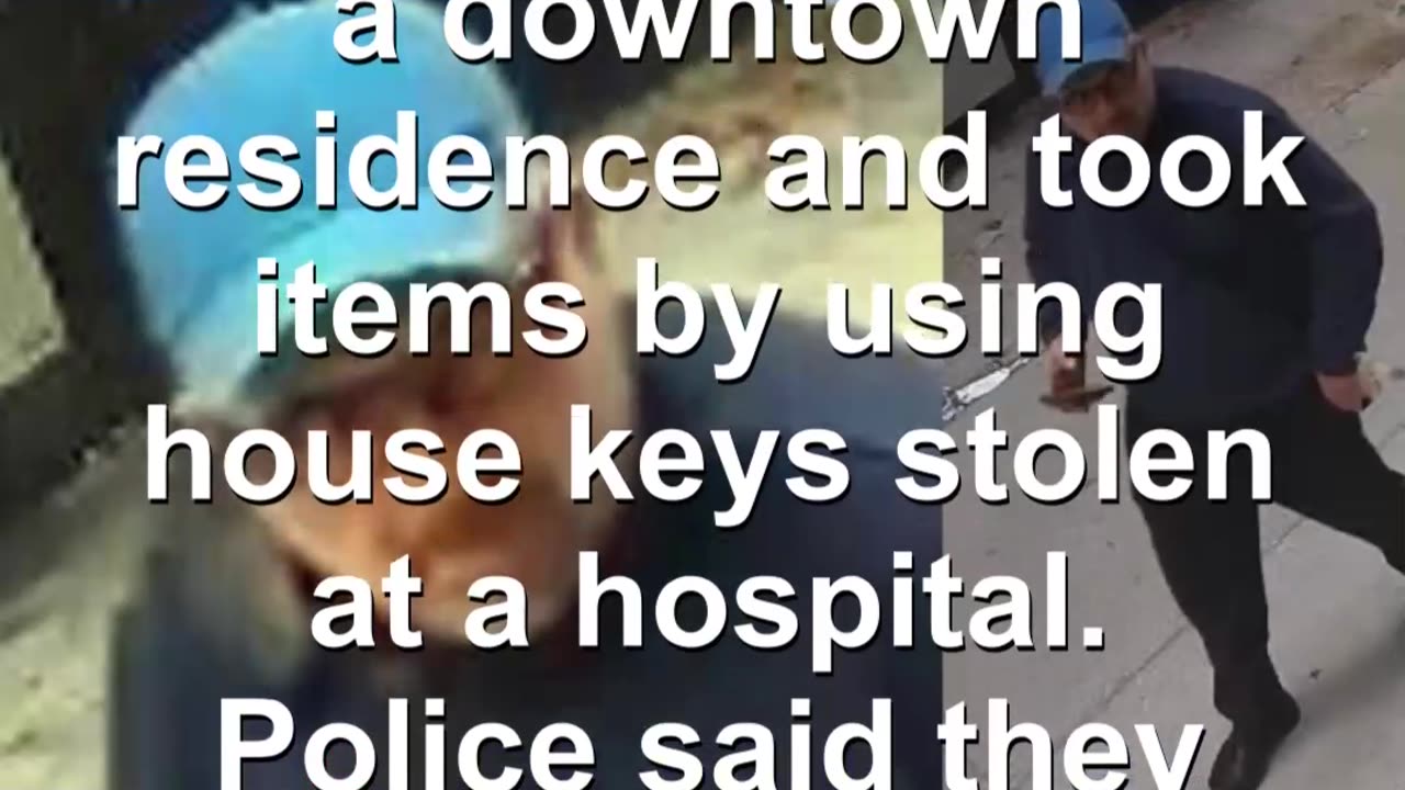 Suspect used keys stolen from Toronto hospital to break into residence and steal items- police