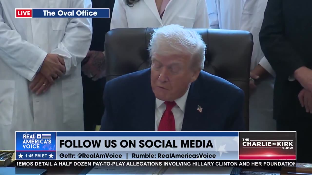 POTUS SIGNING EO RESCHDULING MARIJUANA