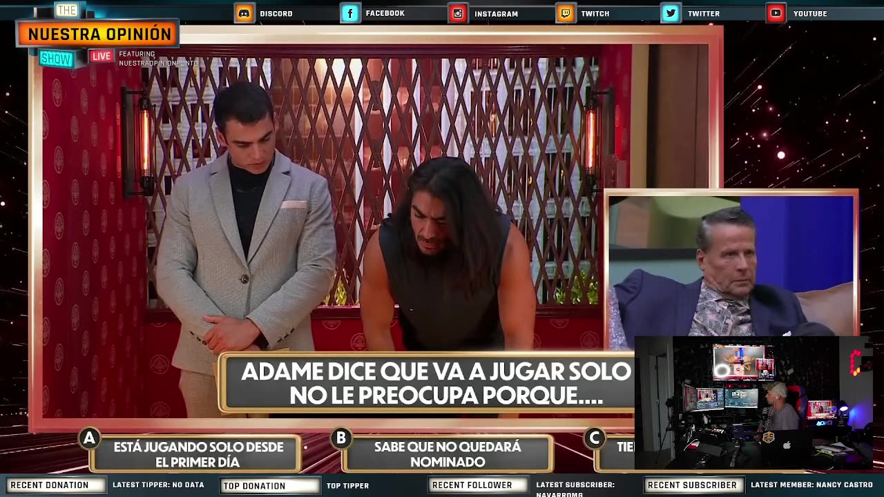 En Vivo - Video Reaccion La Casa de los Famosos