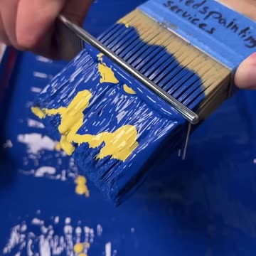 Most Satisfying Paintbrush Cleaning Ever | ASMR for Sleep & Focus