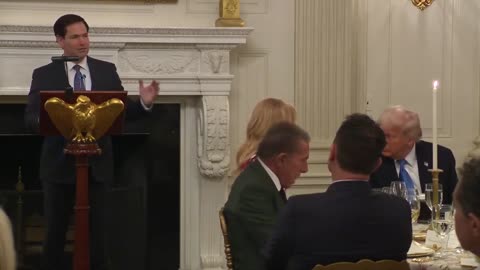 Rubio says that POTUS’ speech in Saudi Arabia was “one of the most profound foreign policy speeches in American history"