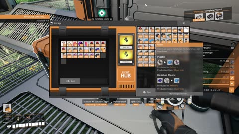 Satisfactory Setting up a foundations for train tracks