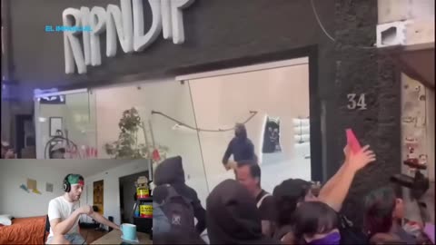 Shocking Footage: Violent Riots Targeting Americans in Mexico City