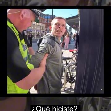 British patriot arrested for chanting “come on England”, in England