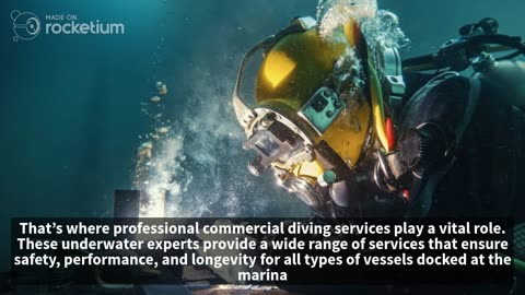 Professional Commercial Diving Solutions for Palm Harbor Marina Vessels