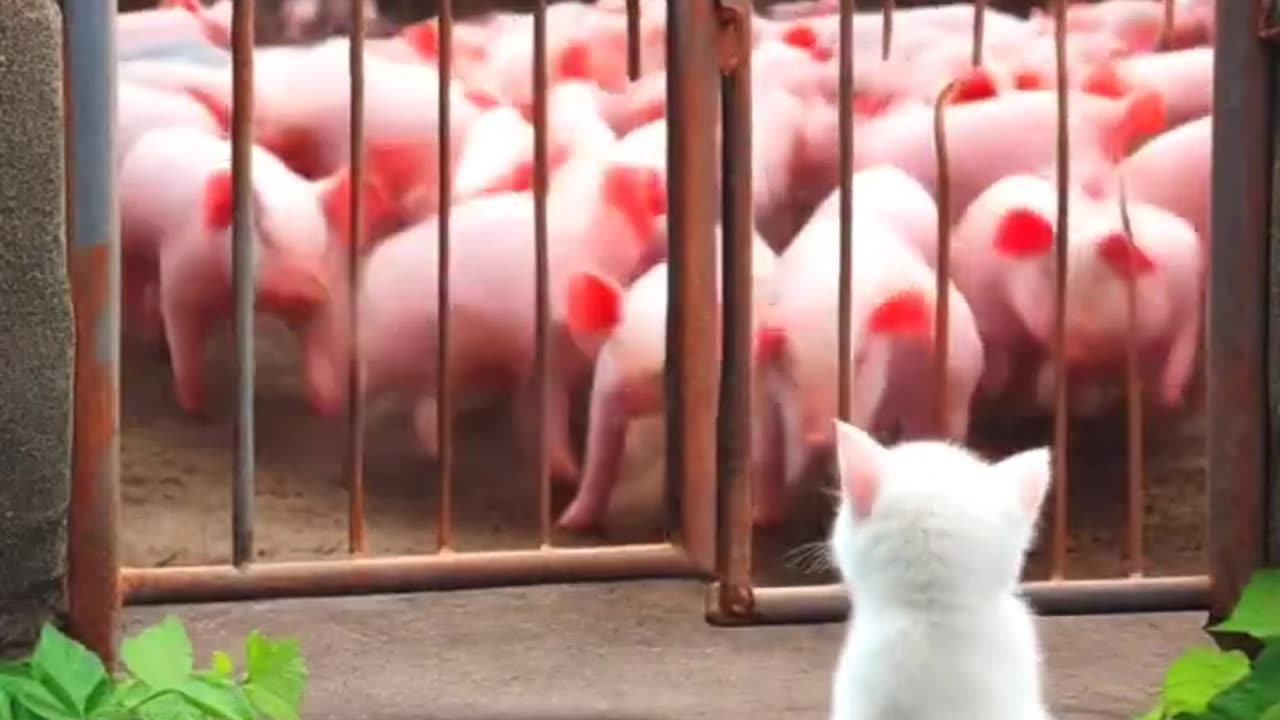 Kitten Becomes a giant