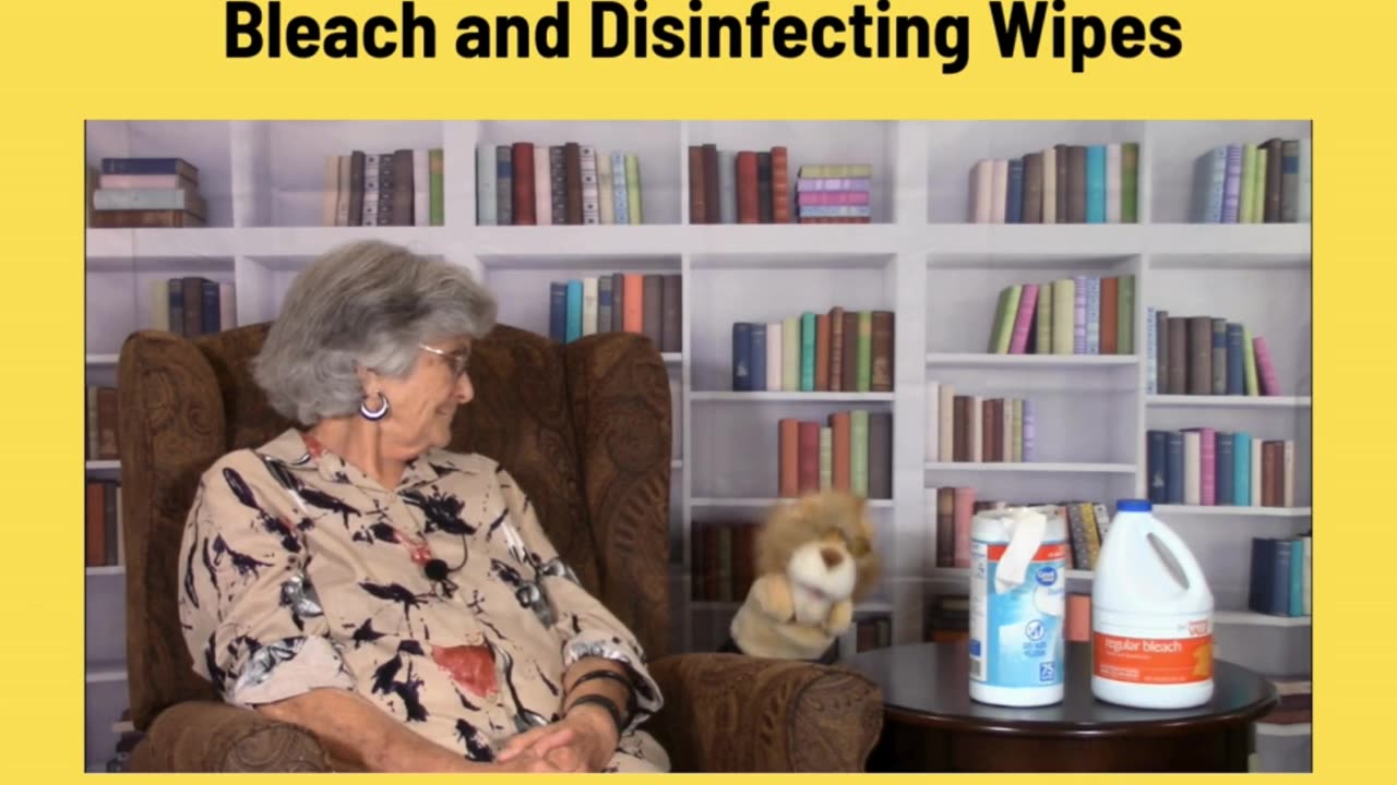 Patrick's Project for September: Bleach and Bleach Wipe