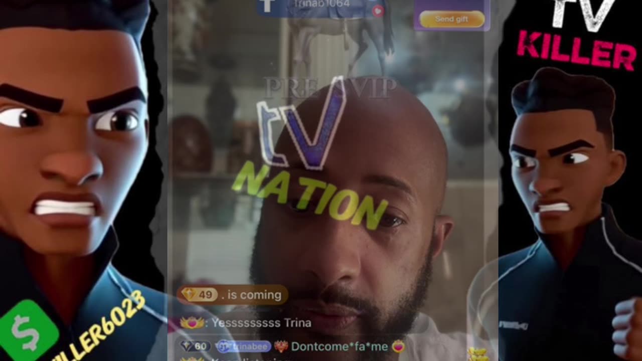 TRINA B LIVE TALKS TOMIKAY & SHAKE