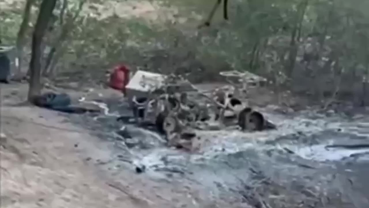 🔥 A strike was made on Russian position. There are wounded. All property,