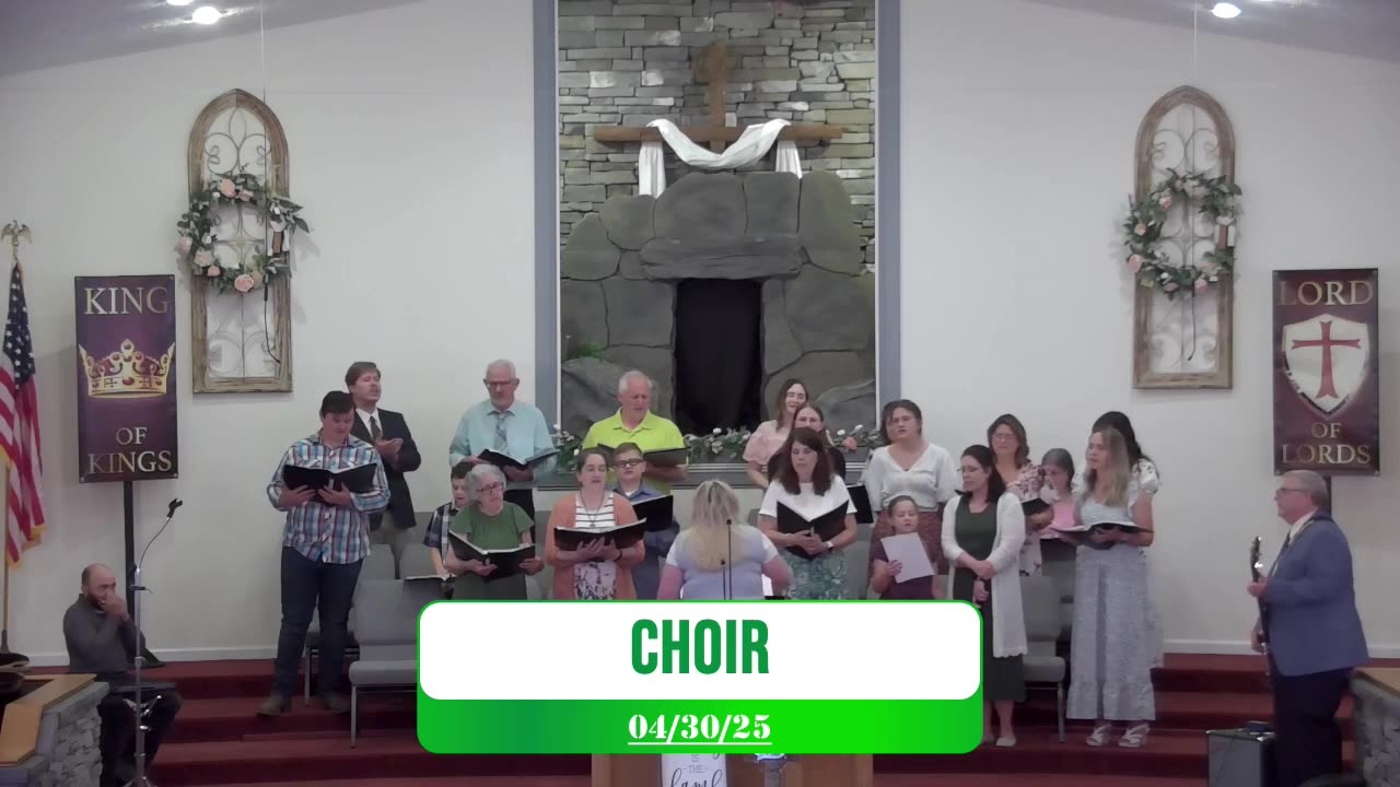 PGBC 4/30/25 Spring Revival Evening Svc w/ Evg. Dale Vance